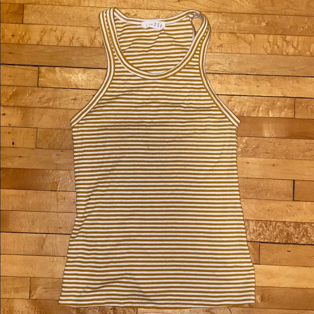 Anthropologie racer tank